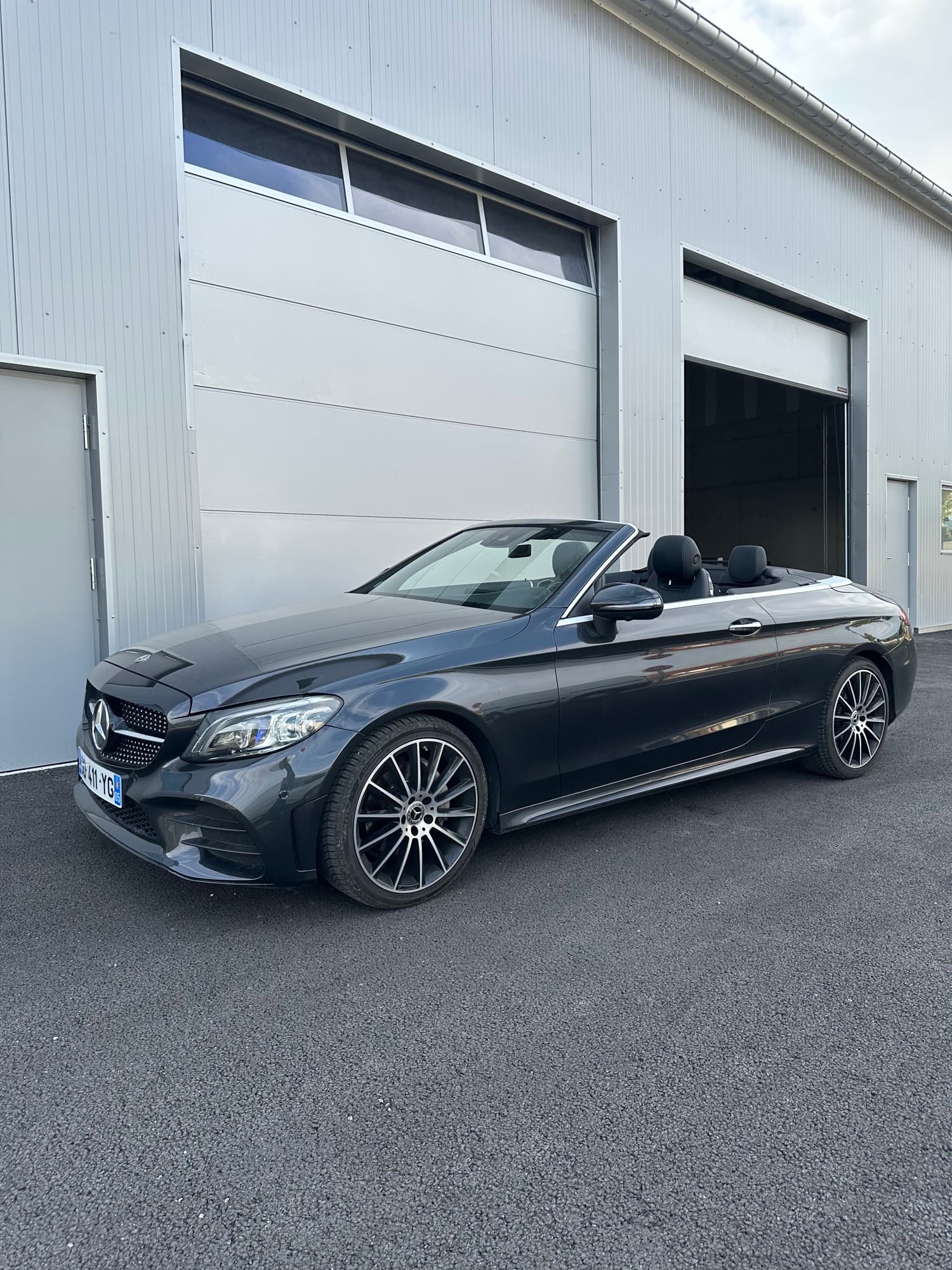Mercedes Classe C Cabriolet vue extérieure